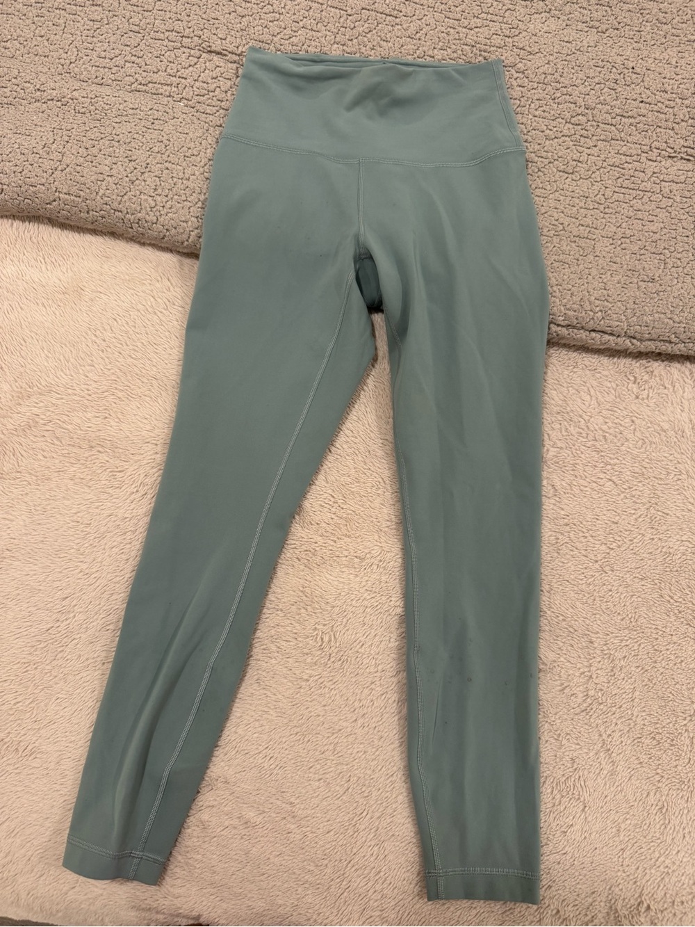 Lululemon High-Waist Athletic Leggings - Sage Green